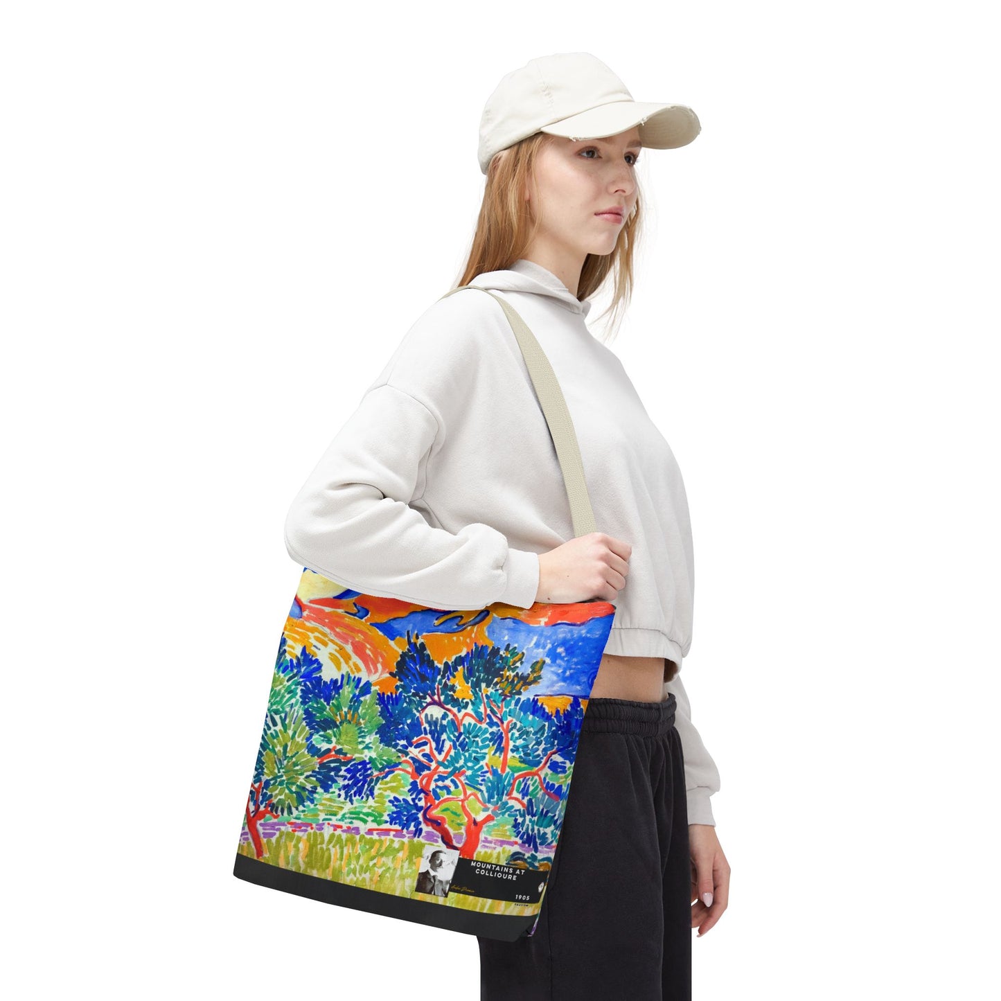 Derain, André - Mountains at Collioure (1905) - Tote Bag