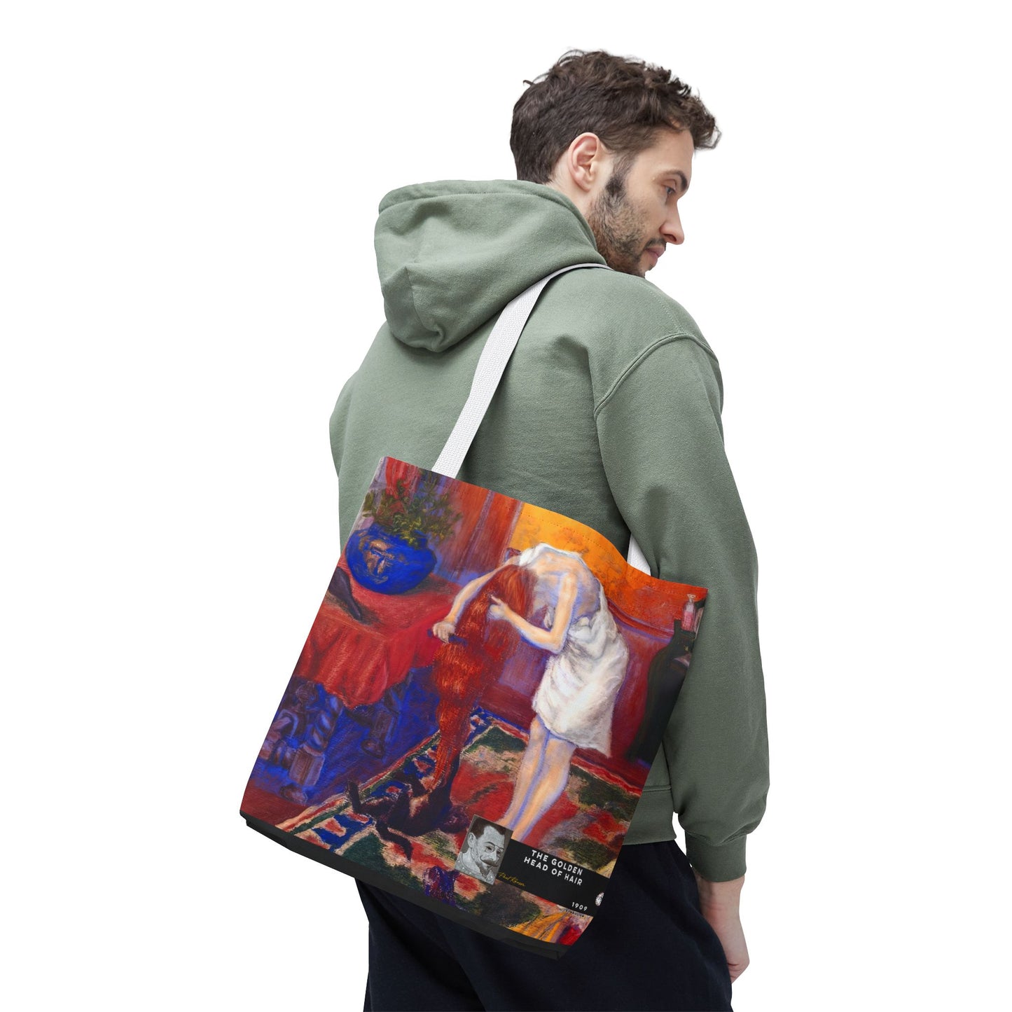 Ranson, Paul - The Golden Head of Hair (1909) - Tote Bag