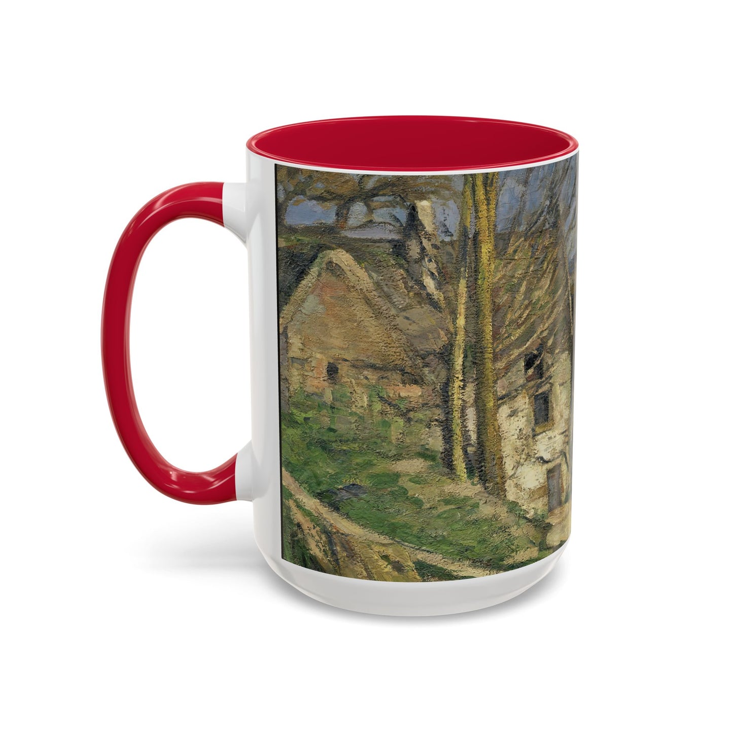 Cézanne, Paul - The House of the Hanged Man, Auvers-sur-Oise (1874) - Colorful Accent Mugs