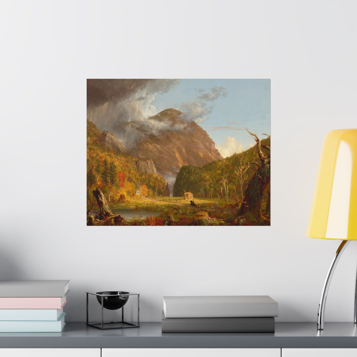 Cole. Thomas - The Notch of the White Mountains (1839) - Satin Posters
