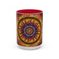 Pacio, Adam - Solar Disc Mandala - Colorful Accent Mugs