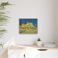 Van Gogh, Vincent - The Yellow House (1888) - Matte Canvas, Framed