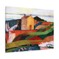 Filiger, Charles - The Hangman’s House (1891) - Canvas Block, unframed