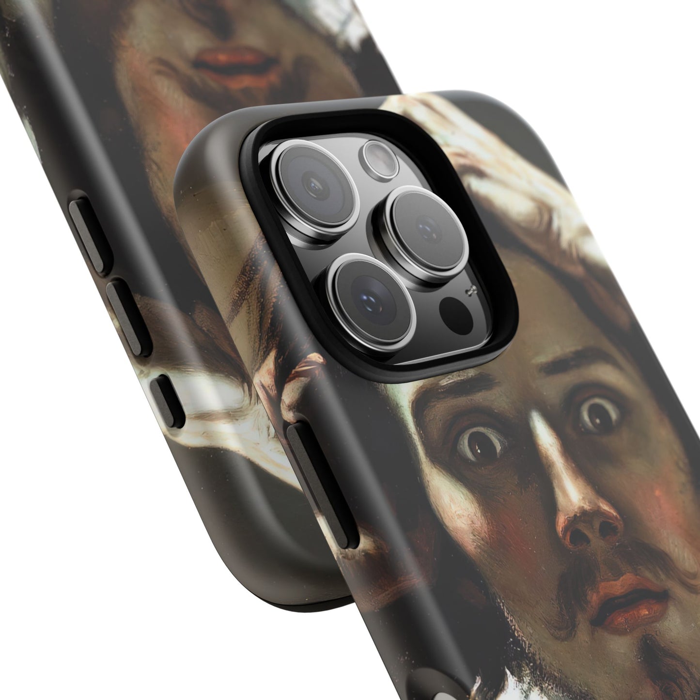 Courbet, Gustave - The Desperate Man (1843) - Tough Phone Cases