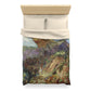 Redon, Odilon - The Cyclops (1914) - Microfiber Duvet Cover