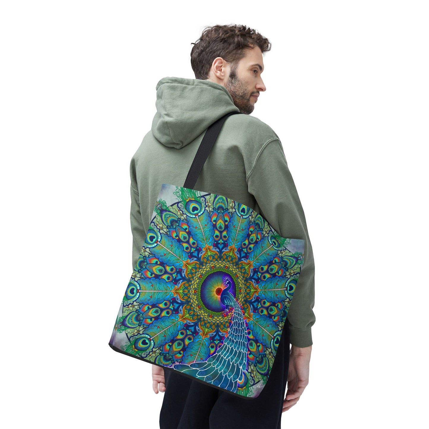 Pacio, Adam - Melek Taus Mandala - Tote Bag