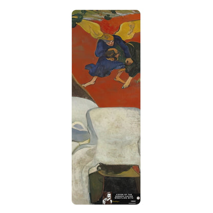 Gauguin, Paul - Vision of the Sermon (Jacob Wrestling with the Angel) (1888) - Rubber Yoga Mat