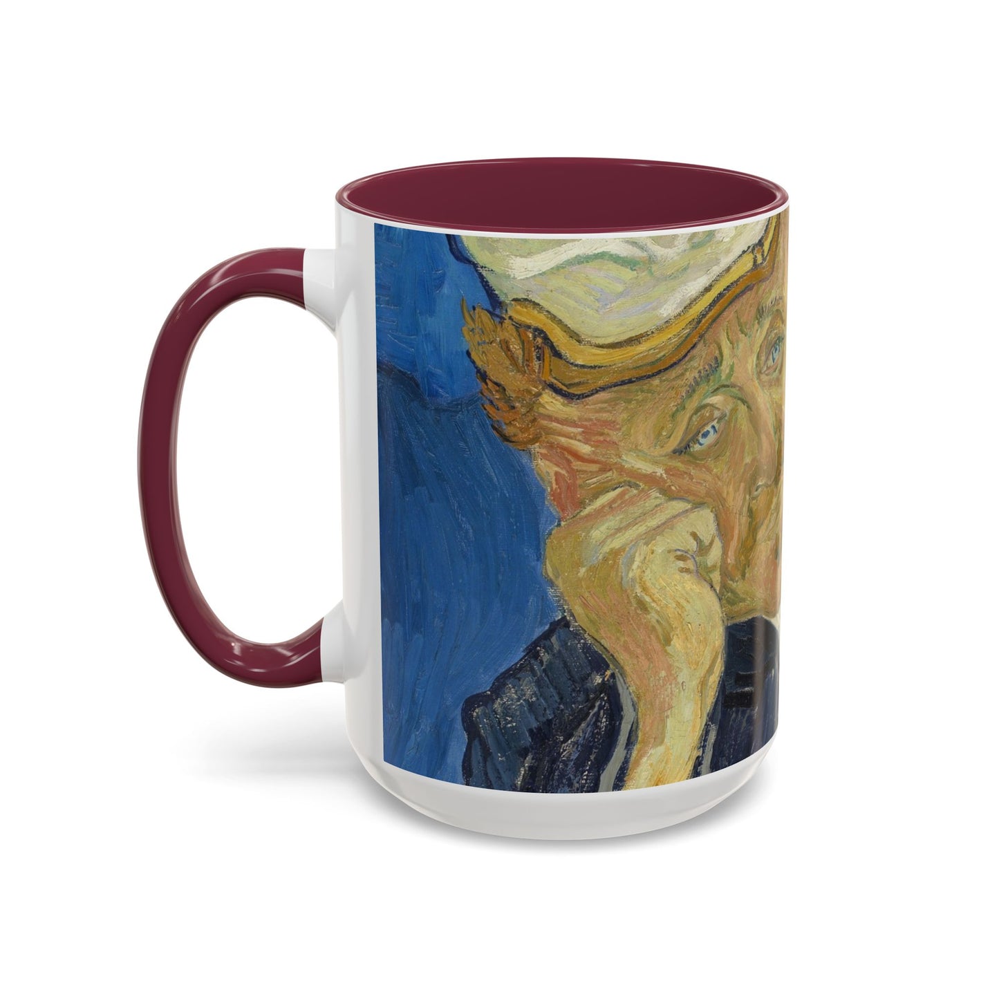 Van Gogh, Vincent - Portrait of Dr. Paul Gachet (1890) - Colorful Accent Mugs