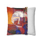 Ranson, Paul - The Golden Head of Hair (1909) - Suede Square Pillowcase