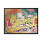 Matisse, Henri - The Joy of Life (1905) - Matte Canvas, Framed