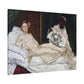 Manet, Édouard - Olympia (1870) - Canvas Block, unframed