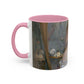 Morisot, Berthe - Woman at Her Toilette (1880) - Colorful Accent Mugs
