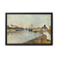 Morisot, Berthe - The Harbor at Lorient (1869) - Matte Canvas, Framed