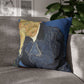 Van Gogh, Vincent - Portrait of Dr. Paul Gachet (1890) - Suede Square Pillowcase