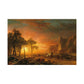 Bierstadt, Albert - Emigrants Crossing the Plains (1867) - Satin Posters