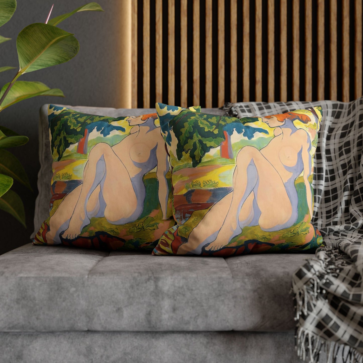 Copy of Pacio, Adam - Emerald Arrows Mandala - Suede Square Pillowcase