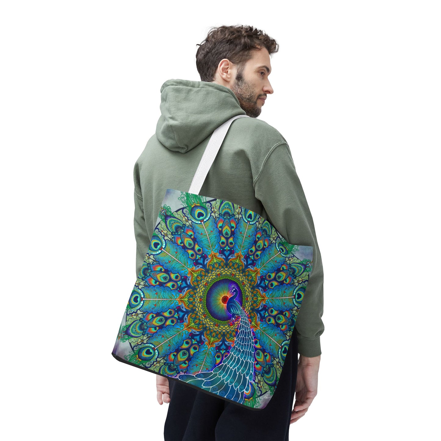 Pacio, Adam - Melek Taus Mandala - Tote Bag