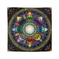 Pacio, Adam - Mystic Jewel Mandala - Microfiber Duvet Cover