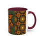 Pacio, Adam - Monarch Butterfly Mandala - Colorful Accent Mugs