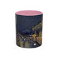 Pissarro, Camille - The Boulevard Montmartre At Night (1897) - Colorful Accent Mugs