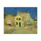 Van Gogh, Vincent - The Yellow House (1888)- Canvas Block, unframed