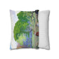 Ranson, Paul - Picking Flowers (1890) - Suede Square Pillowcase
