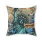 Pacio, Adam - Liberty Mandala - Suede Square Pillow