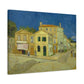 Van Gogh, Vincent - The Yellow House (1888)- Canvas Block, unframed