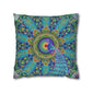 Pacio, Adam - Melek Taus Mandala - Suede Square Pillowcase