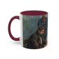 Cézanne, Paul - The Card Players (1892) - Colorful Accent Mugs