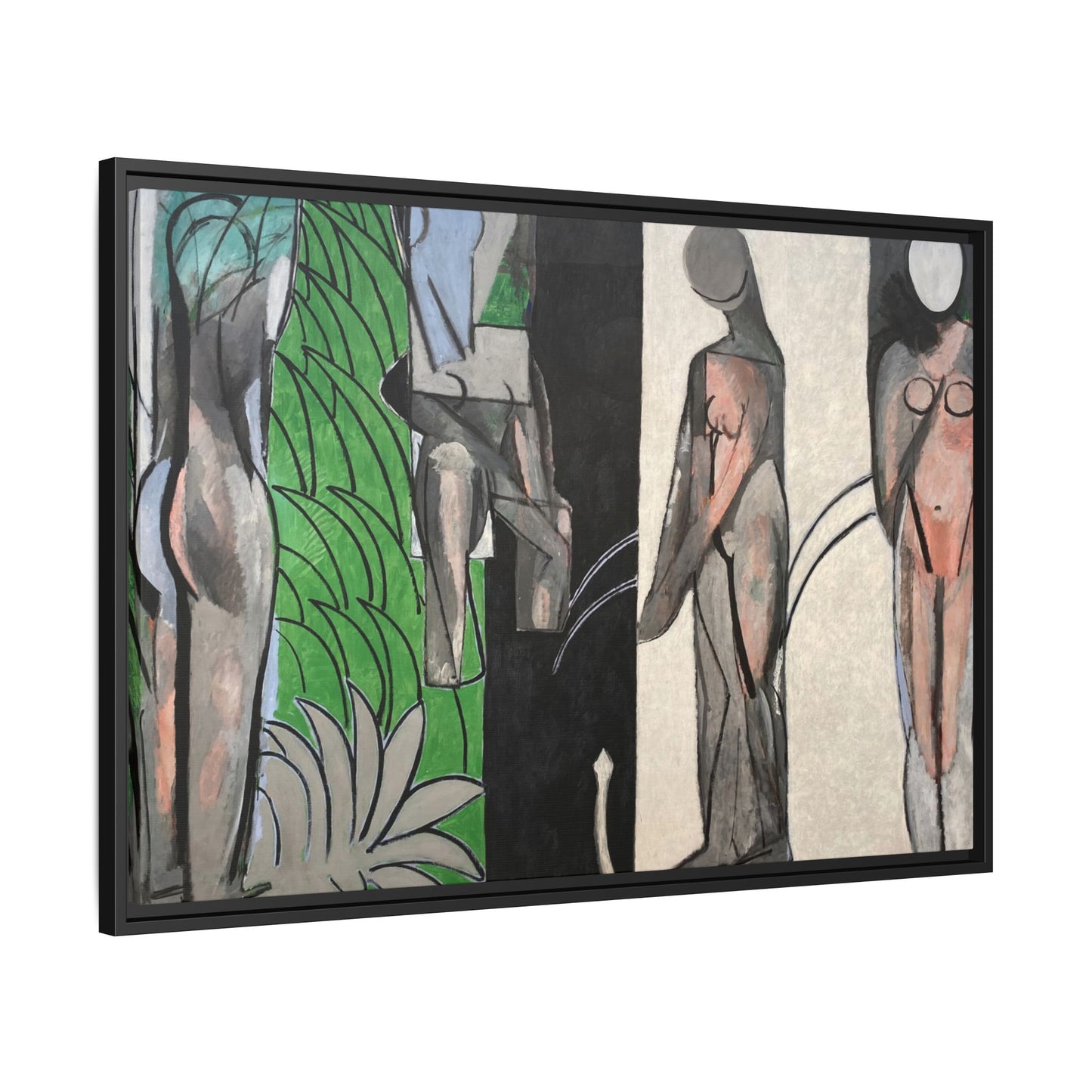 Matisse, Henri - Bathers by a River (1917) - Matte Canvas, Framed