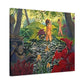 Ranson, Paul - The Lotus Bather (1906) - Canvas Block, unframed