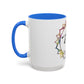 AdamPacio.com - White Logo - Colorful Accent Mugs