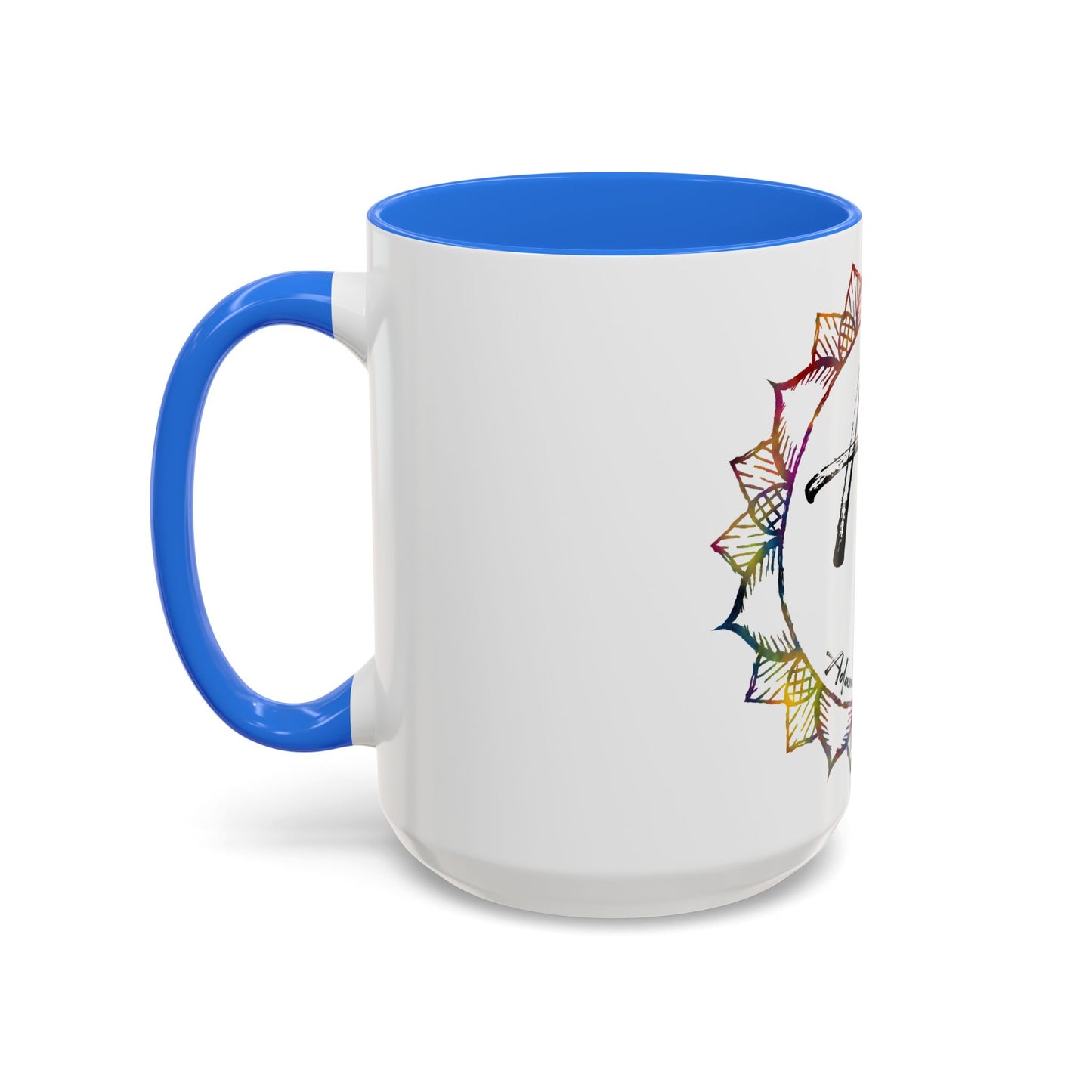 AdamPacio.com - White Logo - Colorful Accent Mugs