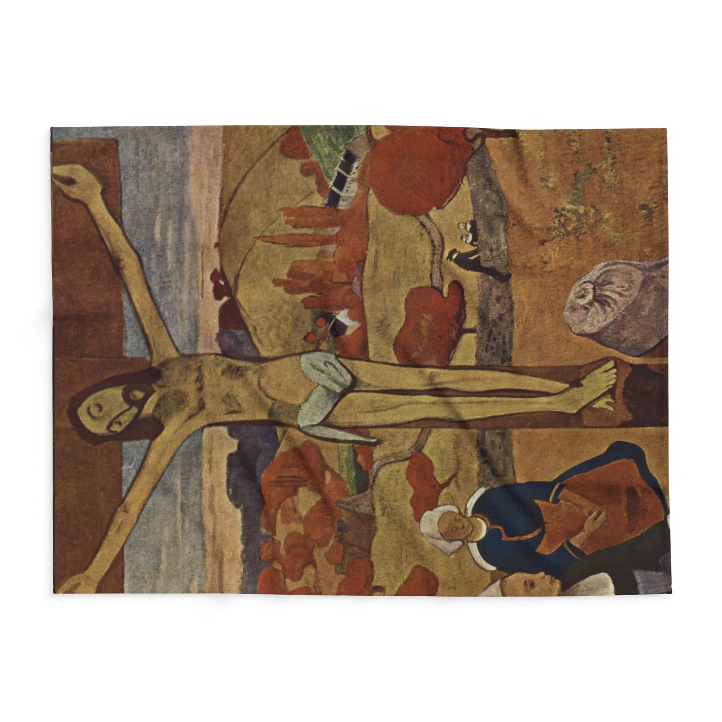 Gauguin, Paul - The Yellow Christ (1889) - Arctic Fleece Blanket