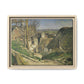 Cézanne, Paul - The House of the Hanged Man, Auvers-sur-Oise (1874) - Matte Canvas, Framed
