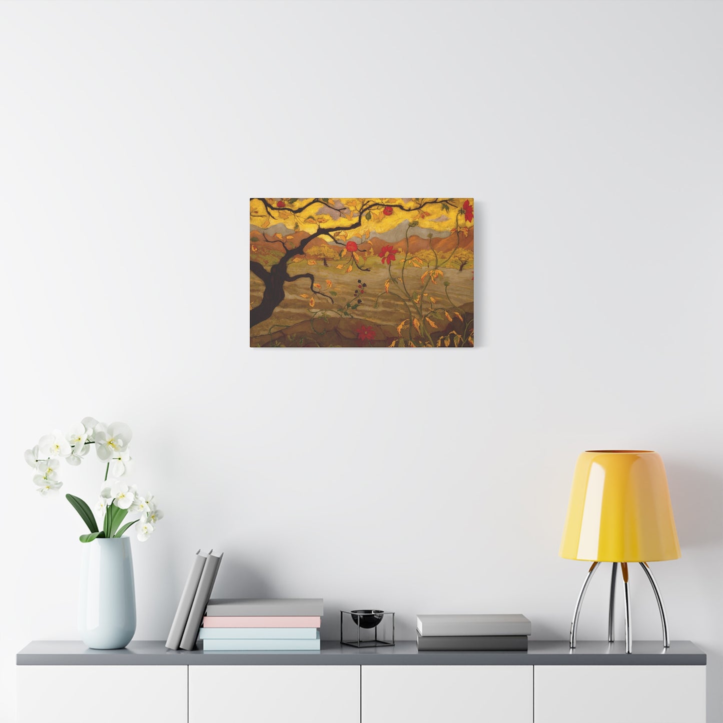 Ranson, Paul - Apple Tree with Red Fruit (1902) - Canvas Block, unframed