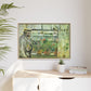 Morisot, Berthe - Eugene Manet on the Isle of Wight (1875) - Matte Canvas, Framed