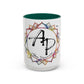 AdamPacio.com - White Logo - Colorful Accent Mugs