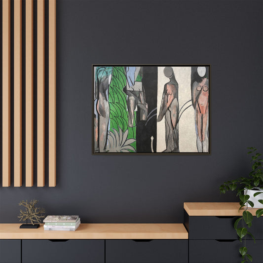 Matisse, Henri - Bathers by a River (1917) - Matte Canvas, Framed
