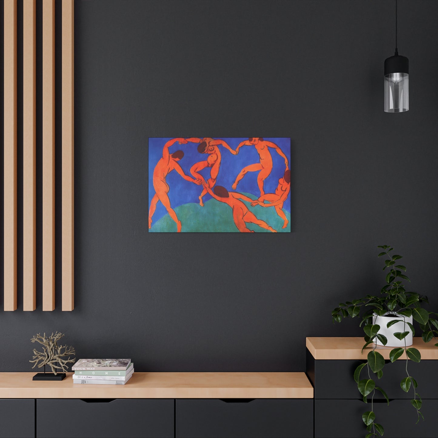 Matisse, Henri - Dance (II) (1910) - Canvas Block, unframed