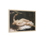 Courbet, Gustave - Woman with a Parrot (1866) - Matte Canvas, Framed