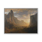 Bierstadt, Albert - Looking Down Yosemite Valley (1865) - Matte Canvas, Framed
