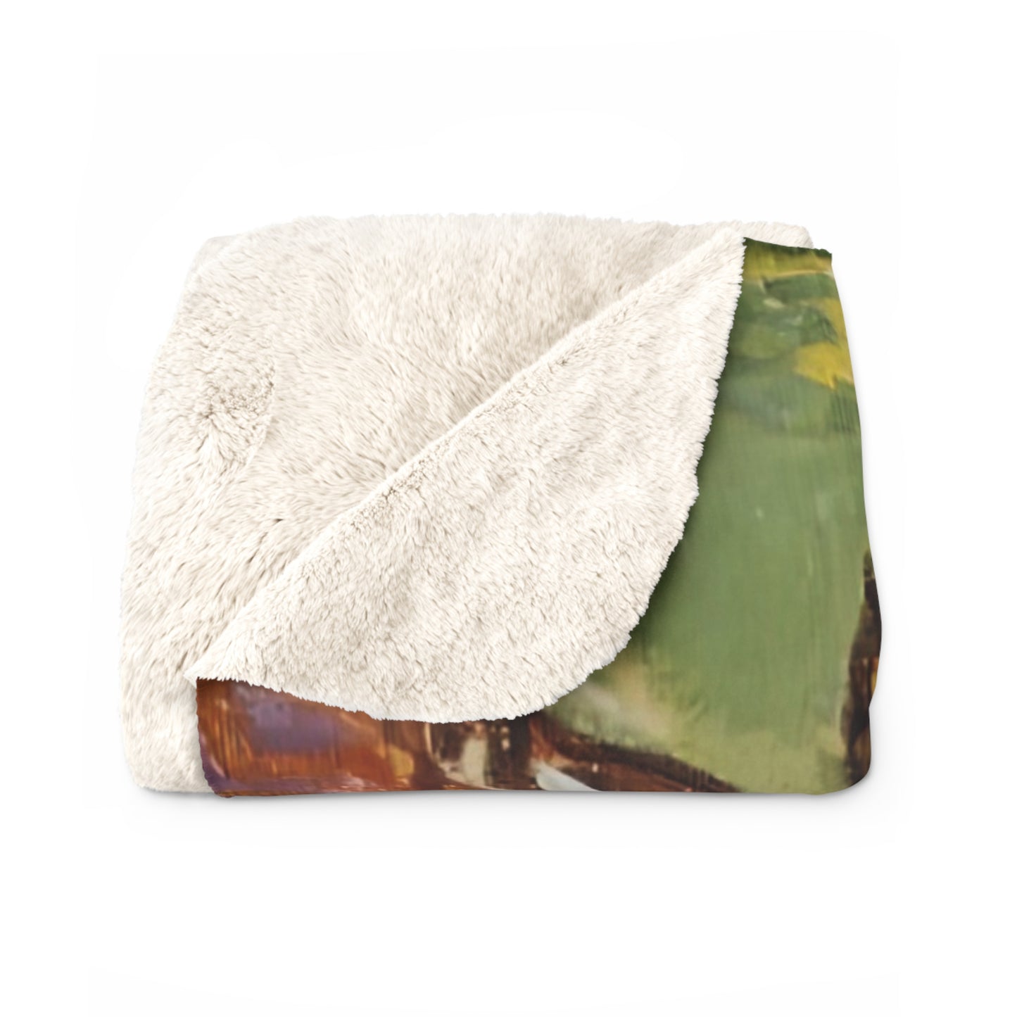 Cézanne, Paul - A Modern Olympia (1874) - Sherpa Fleece Blanket