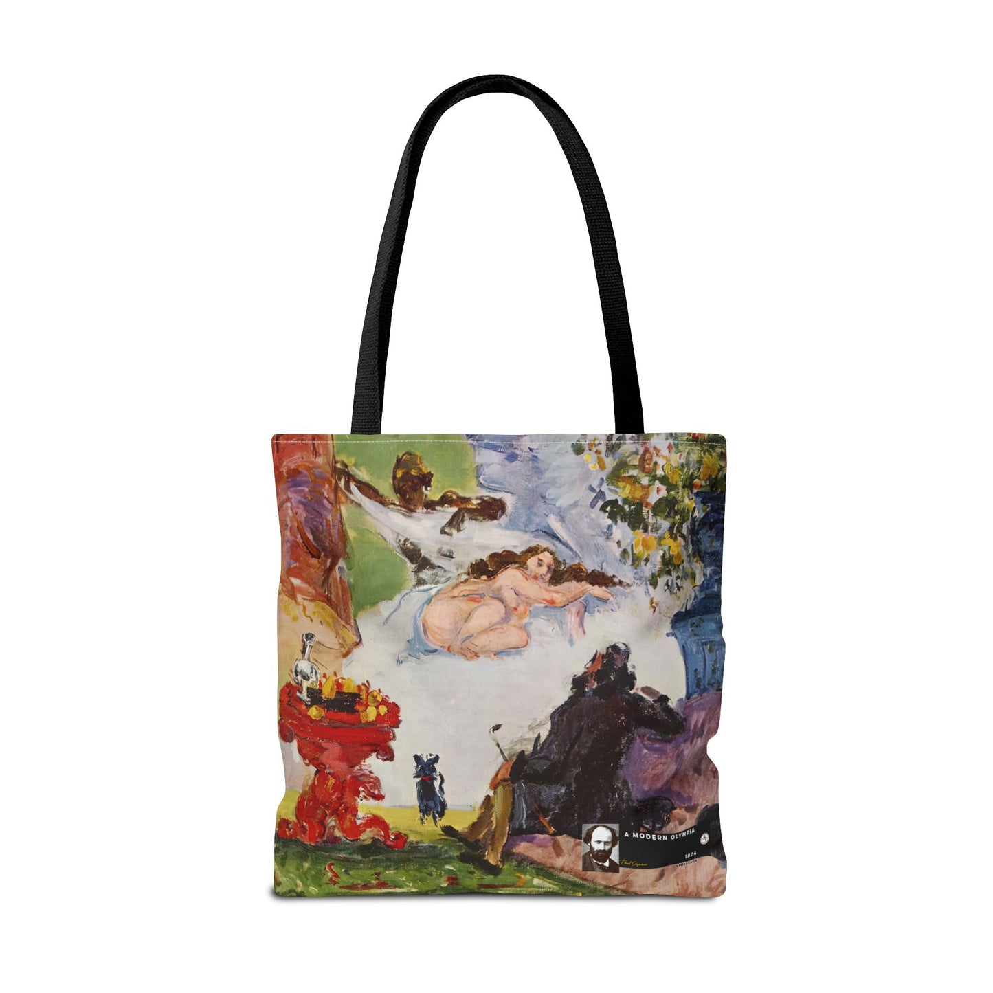 Cézanne, Paul - A Modern Olympia (1874) - Tote Bag