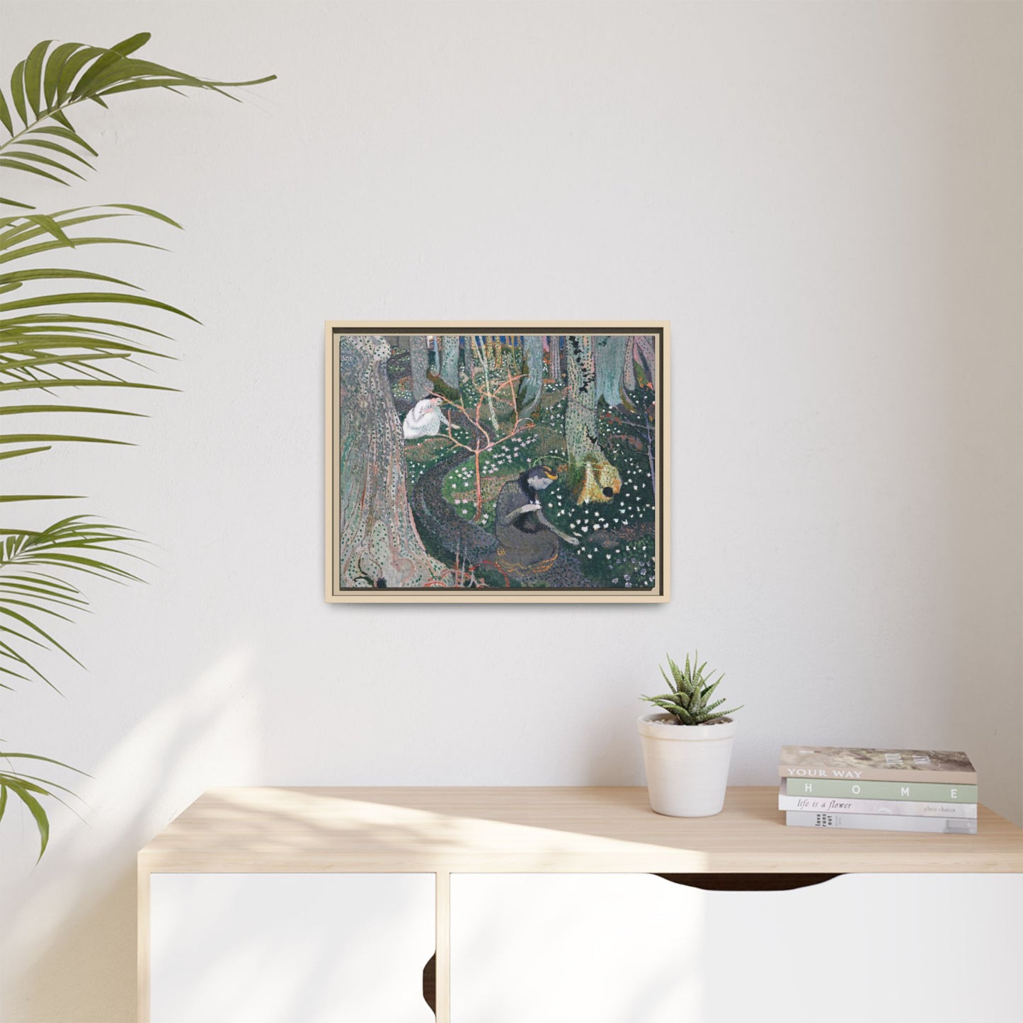 Denis, Maurice - April (1892) - Matte Canvas, Framed