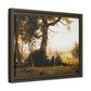 Bierstadt, Albert -  Guerrilla Warfare (1861) - Matte Canvas, Framed