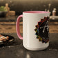 AdamPacio.com - Black Logo - Colorful Accent Mugs