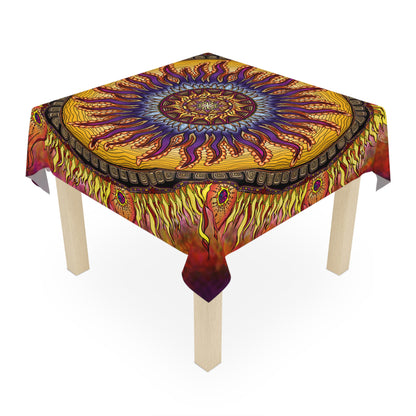 Solar Disc Mandala - Tablecloth