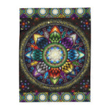 Pacio, Adam - Mystic Jewel Mandala - Arctic Fleece Blanket